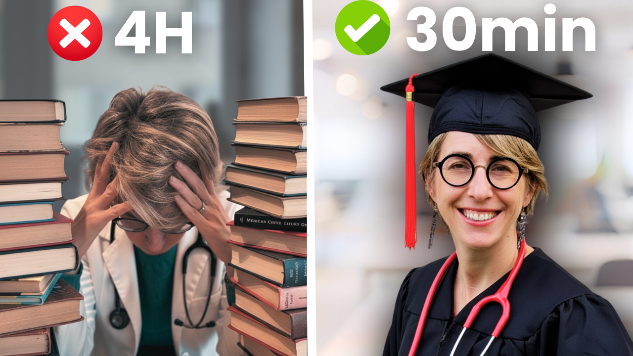 TOUT apprendre en médecine grâce à l'IA, gratuitement et facilement!